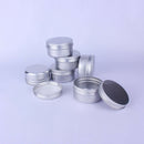 12 Pack 80Ml Tins Containers Tea Aluminum Box Round Metal Lip Balm Balm Sto
