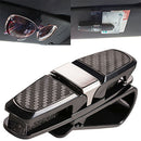 Universal Black Car SUV Sun Visor Glass Sunglass Card Ticket Holder Clip Holder