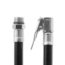 Motorcycle Bicycle Car Flexible Clip On Air Tyre Tire Chuck Inflator Hose Tool