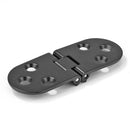 Zinc Alloy Folding Table Furniture Hardware Accessories Door Hinge (Black)