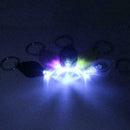 Mini LED Flashlight Keychain White Light Mini Torch Chain Key Portable Keyr W7D3