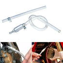 New Motorcycle Brake Clutch Bleeder Pipe One Way Tools Kits Durable Adapter