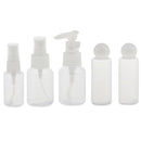 Travel Bottle Set Empty Sprayer Bottles Toiletries Liquid Containers Makeup