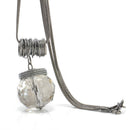 Chunky Women Jewelry Bib Choker Necklace Crystal Pendant Long Chain Statement