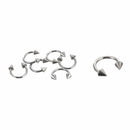 60 Pcs Bulk Lots Eyebrow Jewelry Belly Tongue Bar Ring Elegan
