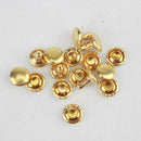 240PCS Set 6mm 8mm Leather Rivets Cap Rivet Tubular Metal Studs Tool Kits + Box