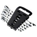 6 Pcs Multi Use Two Head Activity Ratchet Gear Wrench Set Flexible Open End