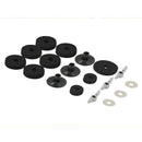 Drum Accessories Kit Cymbal Felts + Cymbal Sleeves + Wing Nuts + Washers
