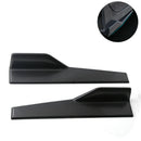 45cm Universal Car Side Skirt Rocker Splitters Winglet Wings Protector