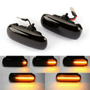 For Audi A4 S4 B6 B7 A6 C5 TT A8 Sequential Smoked LED Side Marker Signal Lights