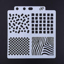 Theme Lace Ruler Handcraft Template DIY Photo Album Stencils Drawing Tool