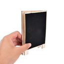 Mini Wooden Chalkboard Blackboard Message Table Number Wedding Party Decor BX