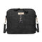 Women Fashion Crossbody Bag PU Plaid Deer Pendant Shoulder Bag(Black)