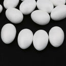 50Pc Eggs Foam Crafts Polystyrene Non Styrofoam DIY Kids Christmas Ornaments