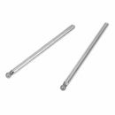 30pcs 3mm Shank 3mm Dia Round Ball Point Grinding Diamond Mounted Bits
