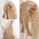 DIY Decor Natural Dried Raffia Fibre Bulk Weaving Gift New Wrap Ribbo Box R T8H1