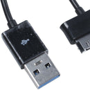 1 meter USB 3.0 data, charging cable, Huawei Mediapad 10 FHD tablet black U6G7