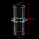 15M to15M Mini Hose Connector CPAP Tub Oxygen Tubing Adapter for Air Nasal Mas%!
