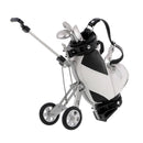 Mini Desktop Golf Cart Bag Holder And Golf Club Pen Office Desk Novelty Gift -