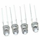 50 Pcs 3mm Red Light Discrete LED Bulb Light Luminous Diode