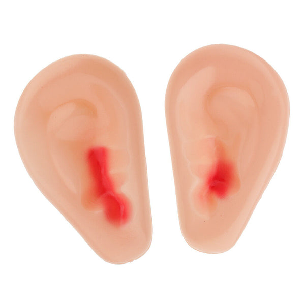 Jumbo Plastic Human Ears Prop Costume Dwarf GNOME Fancy Dress Accessories