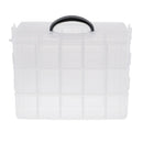 Huge Plastic Organizer Jewelry Box Bead Pill Holder Storage Box Office Case
