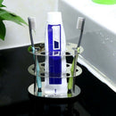 Toothbrush Holder, Stainless Steel Bathroom Toothbrush Holder - Multi-Funct A8M6