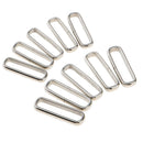 10 Pieces Stainless Steel Rings  Strap Nylon Strap