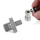 1/4 inch Male To 3/8 inch Male Threaded Screw Adapter For Camera Tripod