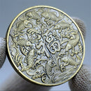 2019 NEW YEAR Chinese Feng Shui Happiness Luckly Fortune Wish coin Gift