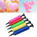 Portable Mini Plastic Manual Ballon Pump Hand Push Air Inflator Party Tools