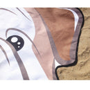 One Piece Soft Microfiber 155X125Cm Creative Cute Dog Beach Towel Beach Sca