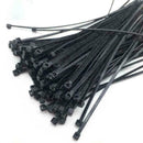 50pcs Nylon Plastic Zip Cable Ties with Self-Locking Zip Ties Assorted I0X0 A4M5