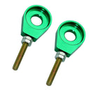 Green 12mm Chain Adjuster Block Tensioner for Pit Quad Dirt Bike ATV CRF50