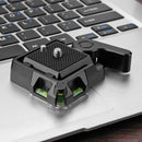 QR-40 Quick Release Plate with Adapter for DSLR Camcorder Tripod Ball Head