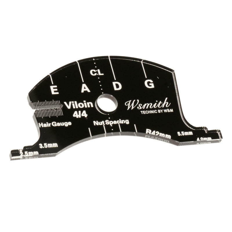 Violin Bridge Mold Template Reference Repair Tool for 4-4 Full Size Violins