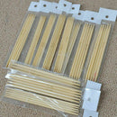 55pcs/set 11 Sizes 13cm Double Pointed Bamboo Knitting Needles Sweater Knit Tool