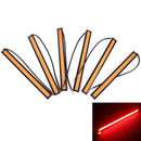 Super Bright Red Car COB LED Lights -DRL Fog Driving Lamp Waterproof DC 12V S BX