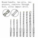 8pcs SDS PLUS Electric Hammer Drill Bits for Masonry Concrete Rock Stone T JMM