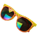 Flip up 80s Neon Sunglasses Halloween Funny Colorful Glasses Party Hip-Hop