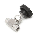 1/8" 915PSI Needle Valve Female Thread 304 Stainless Steel Flow Control Shut Off