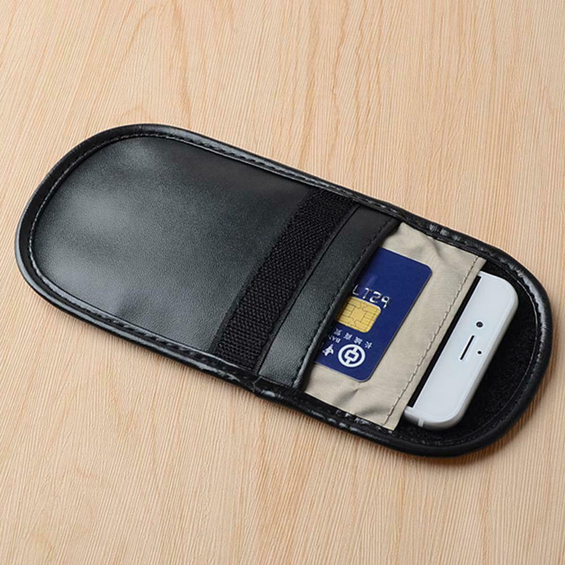 Car Key Signal Shielding Pouch Bag Cell Phone Signal Blocker/Jammer Pouch