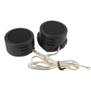 2 Pcs Black Plastic Dome Car Auto Tweeter Speakers S3N2