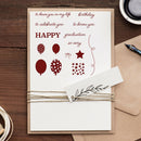 Silence Seal Balloon Blessing Paper DIY Scrapbooking Card Decor (02 Seal) A