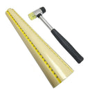 Shaping Bangle Mandrel With Jewelry Hammer Jeweler'S Hammer Bangle Size Mea