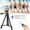 Phone Stand Holder with Bluetooth Remote Shutter Handbag for DSLR Camera Gopro