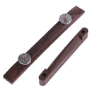 1pc 6 String Archtop Jazz Guitar Adjustable Floating Rosewood Bridge Parts