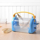 Hamster Cage With Strap Portable Take Out Small Pets Box Bag Breathable Squ