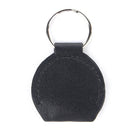 New Guitar Picks Holder Case Keychain Black Leather Plectrum Case Bag 1X GiftLJ