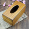 Simple Paper Towel Storage Box Wooden Drawer Tissue Box Home Kitchen Car Ba S8B9